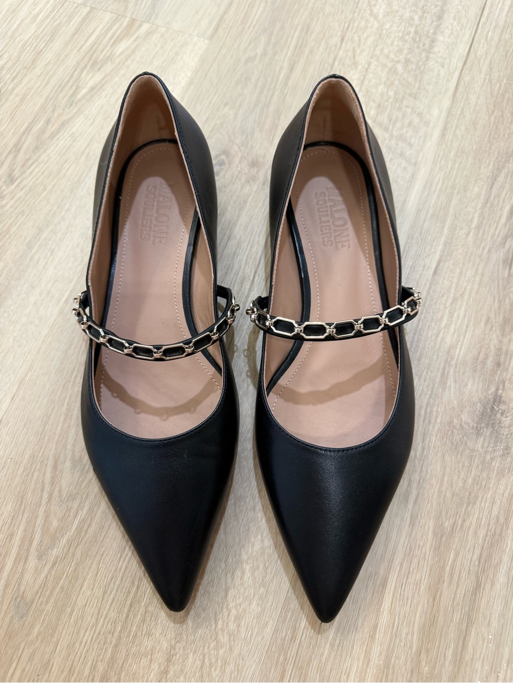 Malone Souliers Virna Mary Jane Flats